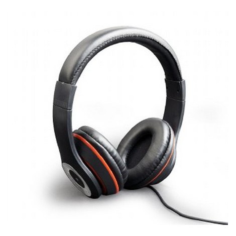 Gembird | Stereo headset, ""Los Angeles"" + microphone, passive noise canceling | Black
